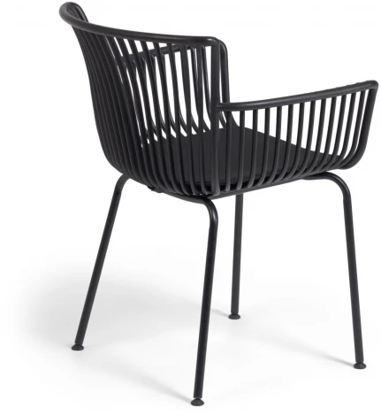 Стул уличный La Forma (ex Julia Grup) Surpika (Черный/ Полипропилен,Металл,Пластик)