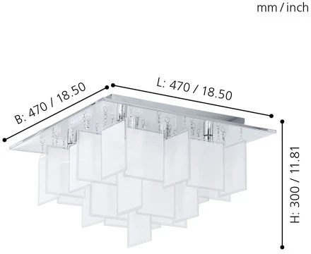 Потолочный светильник Eglo Condrada 1 92727 (220V)