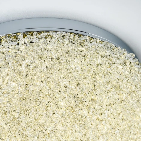 Потолочная люстра светодиодная хрустальная с пультом с регулировкой цветовой температуры и яркости Modelux MODELUX ML.2320.500 CR