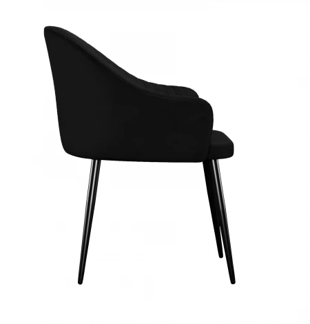 Стул DikLine 440 K21 черный, ножки черные арт.00-00079560
