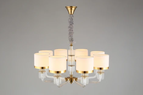 Подвесная люстра Elza APL.767.03.08 (220V, хрусталь, на цепи)