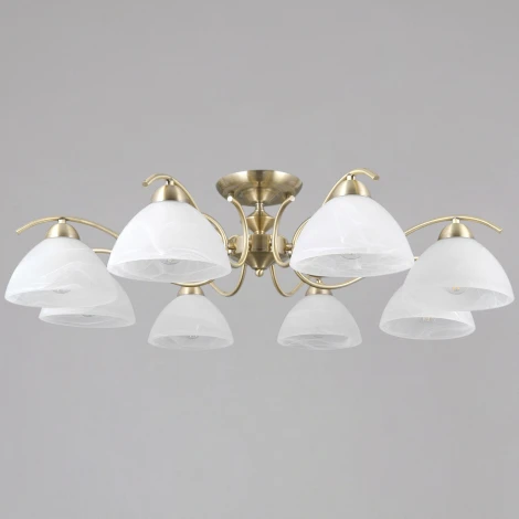 Потолочная люстра на штанге ILLUMICO IL0905-8CSQ-26 AB ELITE