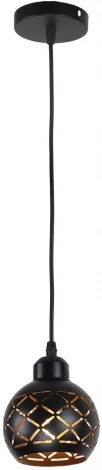 Подвесной светильник Imex MD.2884-1-P BK+GD
