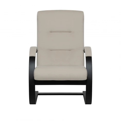 Кресло Leset Монэ 4687206966475 Фанера,Береза,Шпон, Велюр, Бежевый, Венге