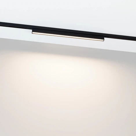 светильник магнитный MAG-MICROCOSM-FLAT-L300-8W Day4000 (BK, 100 deg, 24V) (Arlight, IP20 Металл) 043272