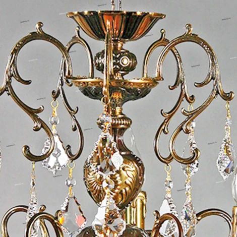 Ambiente by Brizzi Alicante 8888/5 PB Leaf Crystal