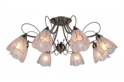 Потолочная люстра Arte Lamp Monica A6189PL-8AB