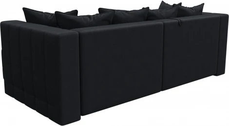 Диван угловой Лига-052 НПБ угол универсальный Лига Диванов (Замша) арт.128813