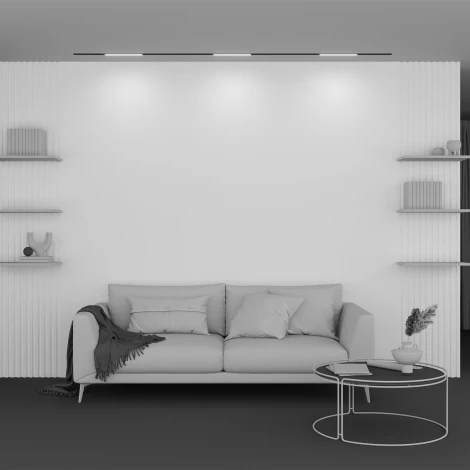 Трековый светильник (магнитный) Maytoni Basis TR030-2-12W2.7K-B (LED, 48V)