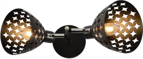 Потолочная люстра на штанге Reluce 01554-3.3-02B BK+CR (220V)