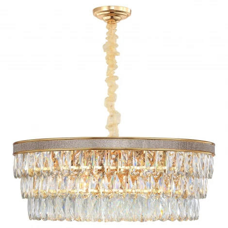 Подвесная люстра ярусная Lussole Lgo Yuma LSP-8183 (220V, на цепи, круглые, IP21)