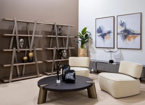 58DB-16003 Стеллаж 120*33,5*185,5см Garda Decor