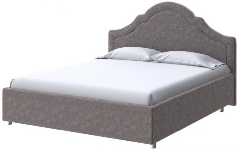 PROxSON Кровать Vintage (Ткань: Велюр Gratta 7 Жареный миндаль) 90x200