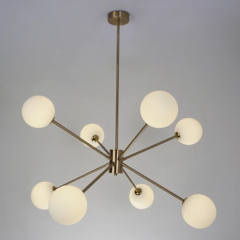 Потолочная люстра на штанге Zortes Ragy ZRS.1893.08 (220V, шарики, IP21)