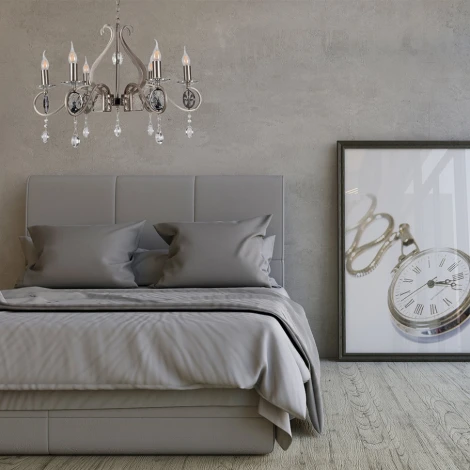 Подвесная люстра Lumien Hall Auerel 2031/6H-SNCR-CL