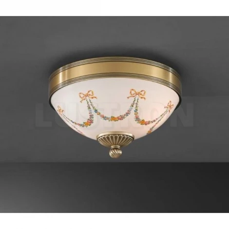 Потолочный светильник круглый Reccagni Angelo 8010 PL 8010/2 (220V)