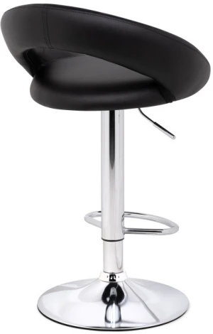 Барный стул Woodville Oazis black / chrome 15501