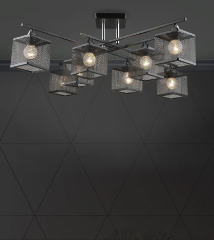 Потолочная люстра Wedo Light Sildzh WD3638/8C-BK-CR-BK