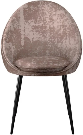 Стул DikLine 234 поворотный, M05 шоколад, ножки черные арт.00-00076169