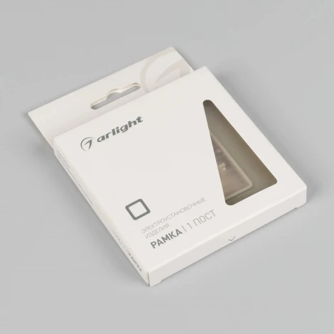 Рамка стеклянная FRM-OMALI-SFGS-1-GD (Arlight) 049679