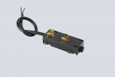 Питание для накладного шинопровода 220V Crystal Lux Space 220 CLT 0.205 02 L2000 BL