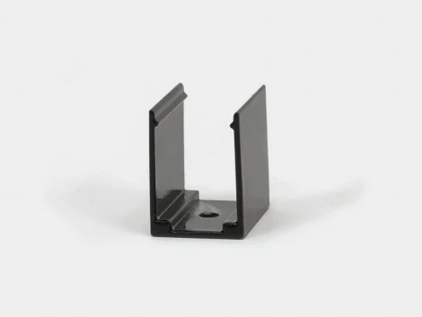 Алюминиевый крепеж для ленты NE-CC2120, 20мм, черный SWG NE-CC2120 MNT-1220-20MM-BL