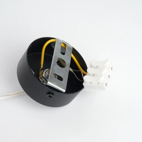 Подвесной светильник Feron ML1858 Barrel BELL levitation 48423 MR16 35W золото черный (220V, на проводе, круглые)