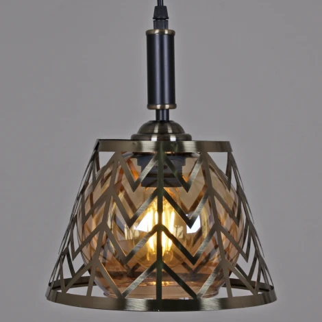 Подвесной светильник Reluce 03001-0.9-01 AB (220V, на проводе)