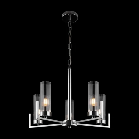 Подвесная люстра Adeline FR5214PL-05CH (220V, на цепи)