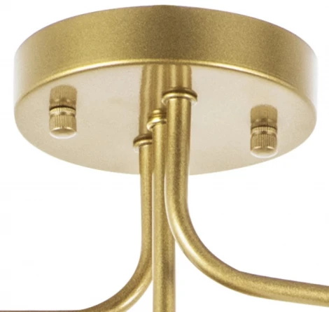 Потолочная люстра на штанге Lightstar Croco 815553 (220V, шарики, молекулы)