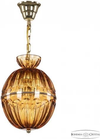 Подвесной светильник Bohemia 5480 5480/22 G Amber/M-1H