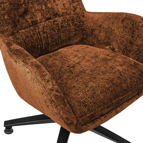 Кресло Teddy терракотовый шенилл Bradex Home арт.FR 1009