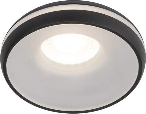 Встраиваемый точечный светильник ЭРА DK100 BK (12V, круглые)