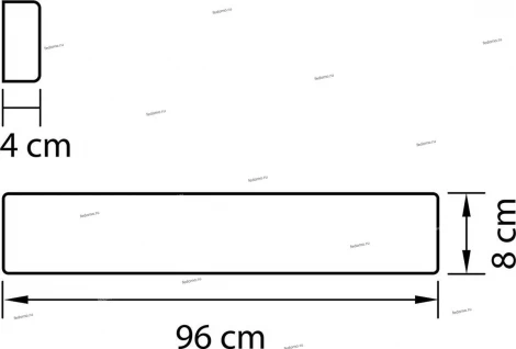 Настенный светильник линейный светодиодный Lightstar Fiume 810538 (220V)