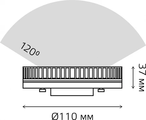 Лампочка светодиодная Gauss Elementary 83824