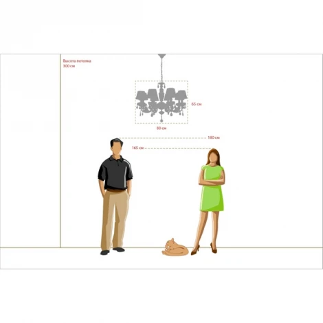 Подвесная люстра MW-Light Селена 482011108