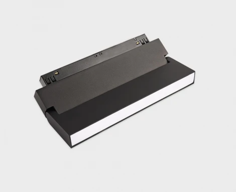 Трековый светильник магнитный 18W 48V Italline IT012-5024 black 3000K (LED)