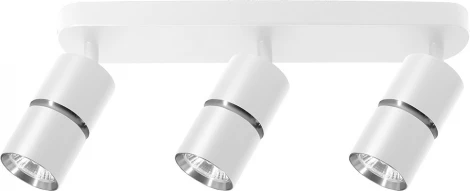 Спот настенно-потолочный Feron ML1863 ZEN 48646 GU10, белый, хром (220V)