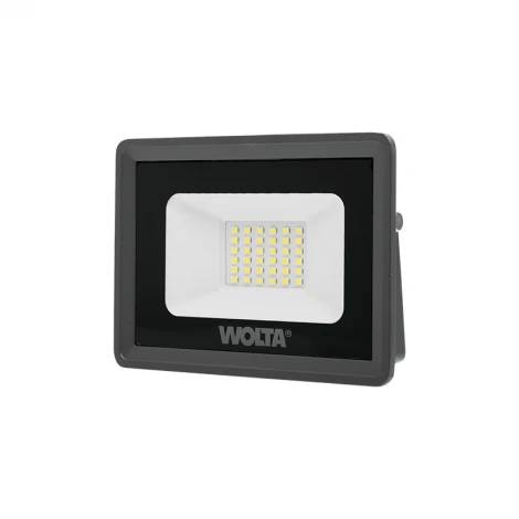 Светодиодный прожектор 30Вт 5700К IP65 Wolta WFL-30W/06