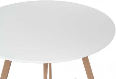 Обеденная группа Woodville Арги 80 light purple / white / wood 527486