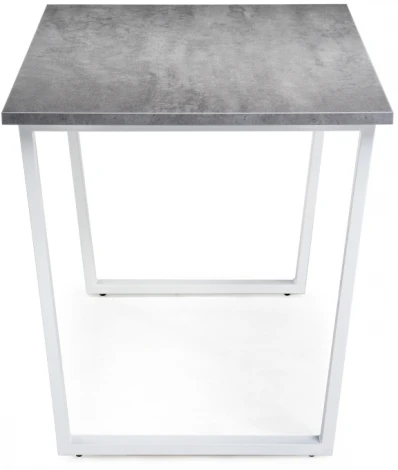 Стол Notta Лота Лофт 140 25 мм белый матовый / бетон 489653