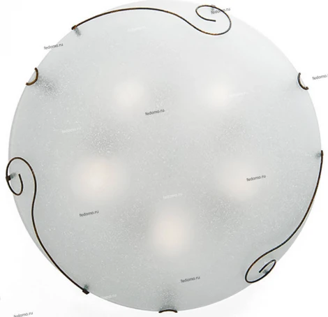 Потолочный светильник IDLamp Rozebel 250/40PF-Brown