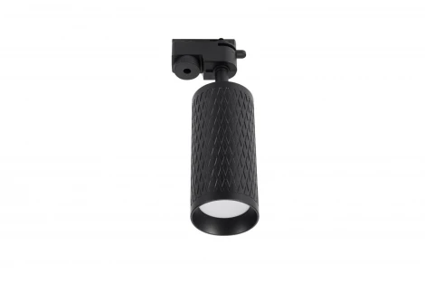 Трековый светильник однофазный, 220V 50W Lucia Tucci LTP LTP-T016-01GU10-B