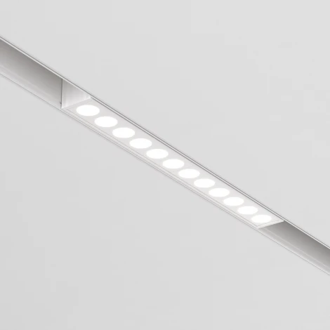 Трековый светильник магнитный светодиодный Voltega Exilight VGL031-2-12W4K-W 12Вт LED 48V