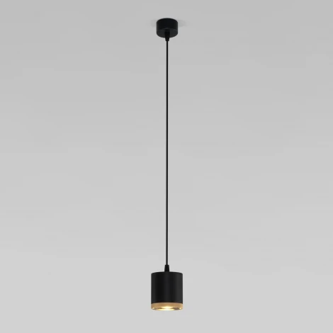 Подвесной светильник 12W 4200K чёрный Elektrostandard Lead 50243 LED (220V, на проводе, круглые)