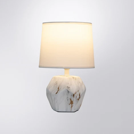 Настольная лампа Arte Lamp Zibal A5005LT-1WH (220V, выключатель)