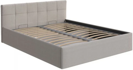 PROxSON Кровать Domo с бельевым ящиком (Ткань: Рогожка Savana Milk (молочный)) 160x200