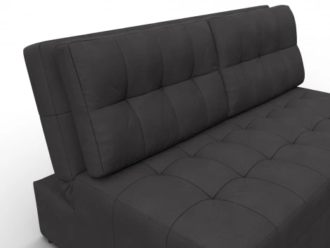 Диван прямой Лига-107 (140) (ЛДСП,Брус,Фанера,Замша/Коричневый) Лига Диванов 134929