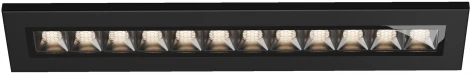 Встраиваемый уличный LED линейный светильник IP65 Maytoni Ghost O488DL-L12GF4K (220V)