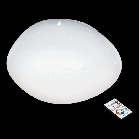 Потолочный светильник круглый Eglo Sileras 97578 (LED, 220V, диммер, пульт управления)